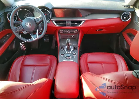 2021 Alfa Romeo Stelvio Ti z USA, uszkodzony, nr VIN ZASPAKBNXM7D03002